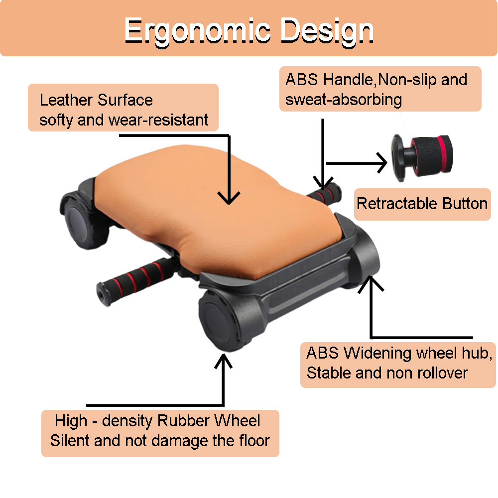 جهاز تمارين عضلات البطن، مدلك  - مراجعة Ab Roller Wheel With Elbow Support وسعره