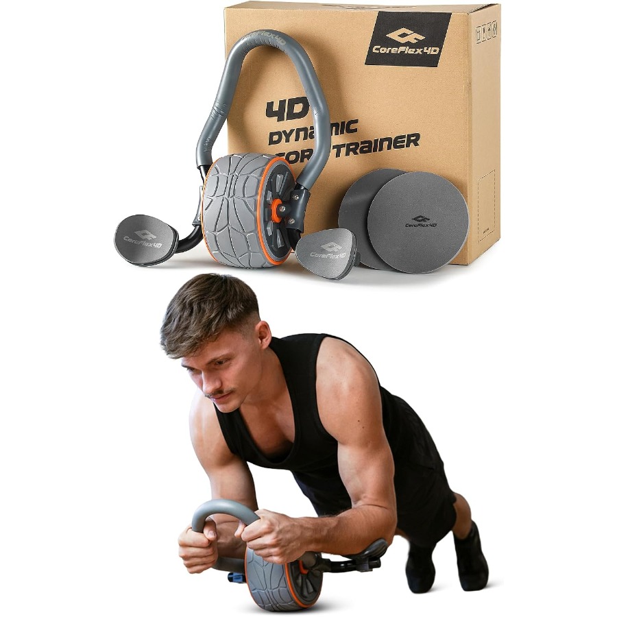 عجلة تمارين البطن CoreFlex4D م - مراجعة Ab Roller Wheel With Elbow Support وسعره